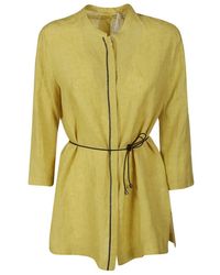 Fabiana Filippi - Embellished Tied Waist Shirt - Lyst