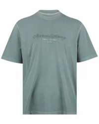 ARMANI EXCHANGE - Logo-Embroidered T-Shirt - Lyst