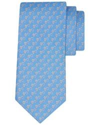 Ferragamo - Owl Print Silk Tie - Lyst