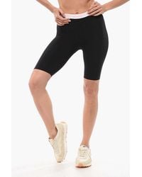 DSquared² - Cycling Leggings With Logo Elastic - Lyst