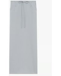 IRO - Belt Loop Midi Skirt - Lyst