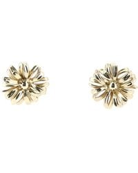 Dries Van Noten - Sculpted Flower Earrings - Lyst