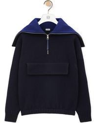 Loewe - Zip-Up Sweater - Lyst