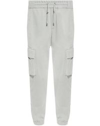 Balmain - Pocket Detailed Drawstring Cargo Trousers - Lyst