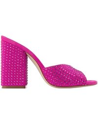 Paris Texas - Logo High-Heeled Sandals - Lyst