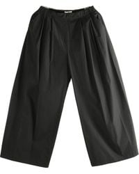 Amomento - Pleated Wide-Leg Casual Pants - Lyst