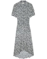 Zadig & Voltaire - Rima Floral-Print Midi Dress - Lyst