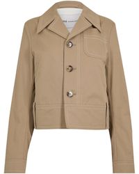 Ami Paris - Buttoned Hybrid Jacket - Lyst