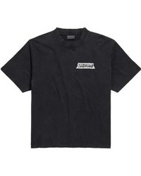 Balenciaga - Cotton Masking Tape T-Shirt - Lyst