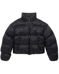 Balenciaga - Ski Cropped Puffer Jacket - Lyst