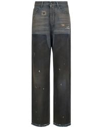 Amiri - Bones Baggy Jeans - Lyst