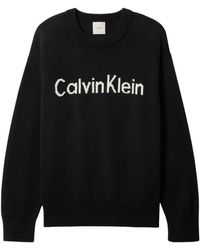 Calvin Klein - Logo Graphic Relaxed Jumper - Lyst
