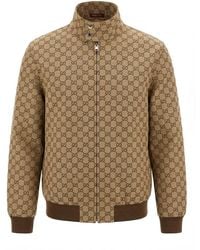 Gucci - Gg Fabric Jacket - Lyst