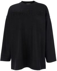 Fear Of God - Logo Patch Crewneck T-Shirt - Lyst