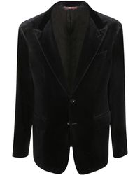 Canali - Velvet Notch Lapel Jacket - Lyst