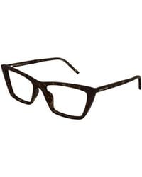 Saint Laurent - Eyewear Cat-Eye Glasses - Lyst