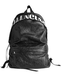 Balenciaga - Editor Logo Printed Backpack - Lyst