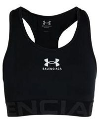Balenciaga - Solid-Colored Racerback Cropped Sports Tank - Lyst