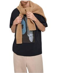 Bottega Veneta - Cotton Jersey Printed T-Shirt - Lyst