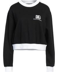 Dolce & Gabbana - Two-Tone Sweatshirt - Lyst