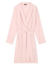 Emporio Armani - All-Over Patterned Belted Robe - Lyst