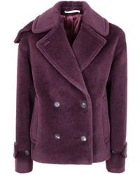 Tagliatore - Double-Breasted Alpaca Wool Jacket - Lyst