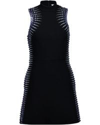 CASABLANCA - Embellished Sleeveless Mini Dress - Lyst