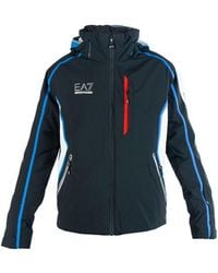 EA7 - Zipper Casual Jacket - Lyst