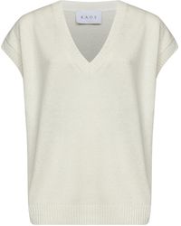 Kaos - V-Neck Sweater - Lyst