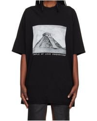 Rick Owens - Graphic Printed Crewneck T-Shirt - Lyst