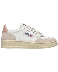 Autry - Round Toe Low-Top Sneakers - Lyst