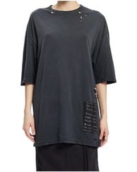 Ann Demeulemeester - Crew Neck T-Shirt - Lyst