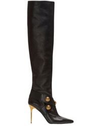 Balmain - Alma Heeled Boots - Lyst