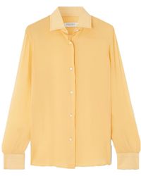 Giuliva Heritage - The Elvira Silk-Crepon Shirt - Lyst