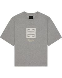 Givenchy - 4G Embroidered Crewneck T-Shirt - Lyst
