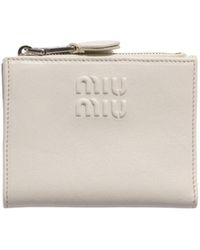 Miu Miu - Small Leather Wallet - Lyst
