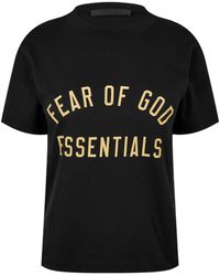 Fear Of God - Logo Print T-Shirt - Lyst