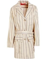 MAX&Co. - Striped Jacket - Lyst