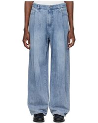WOOYOUNGMI - Belt Loop Jeans - Lyst
