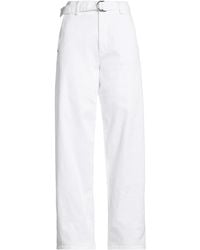 Rag & Bone - Plain Colour Wide-Leg Jeans - Lyst