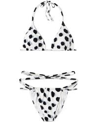 Norma Kamali - Criss Cross Bra Bottom - Lyst