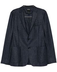 ZEGNA - Long Sleeve Jacket - Lyst