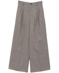 P.A.R.O.S.H. - Striped Casual Trousers - Lyst