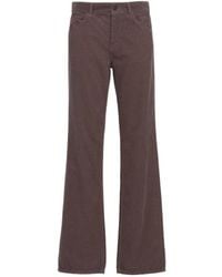 The Row - Carlyl Cotton Corduroy Pants - Lyst