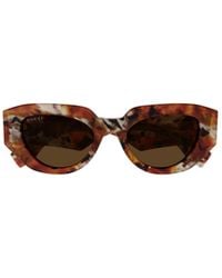 Gucci - Eyewear Cat-Eye Acetate Sunglasses - Lyst