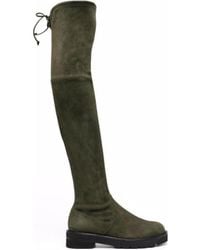 Stuart Weitzman - Knee-Length Round-Head Boots - Lyst