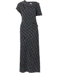 Erdem - Cotton-Blend Tweed Midi Dress - Lyst