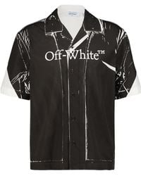 Off-White c/o Virgil Abloh - Bookish Bowling Shirt - Lyst