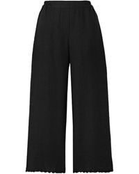 Sleeper - Sofia Wide-Leg Linen Trousers - Lyst