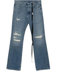 Ann Demeulemeester - Denim Trousers With Belt Loops - Lyst
